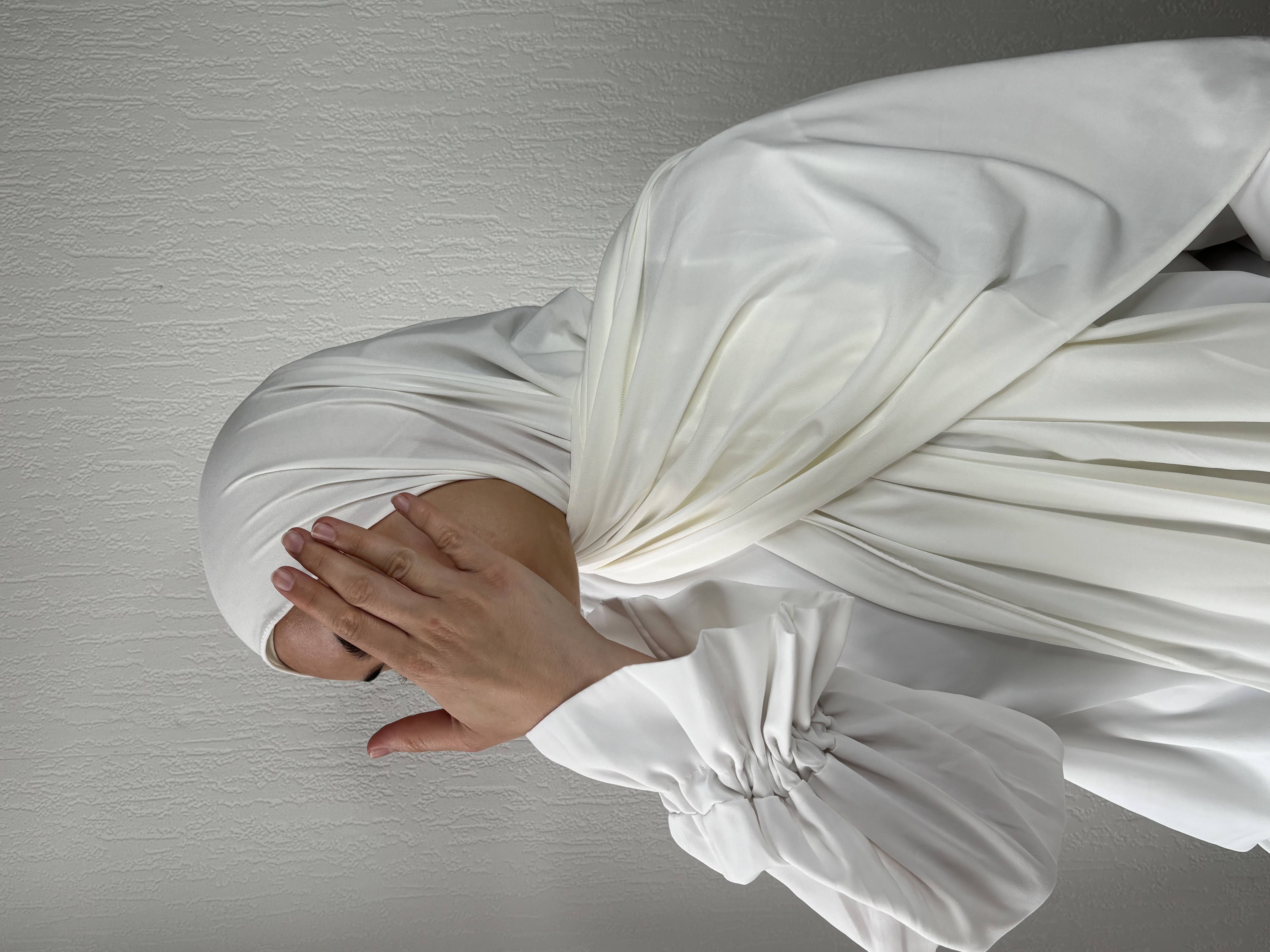 Hijab - Blanc cassé
